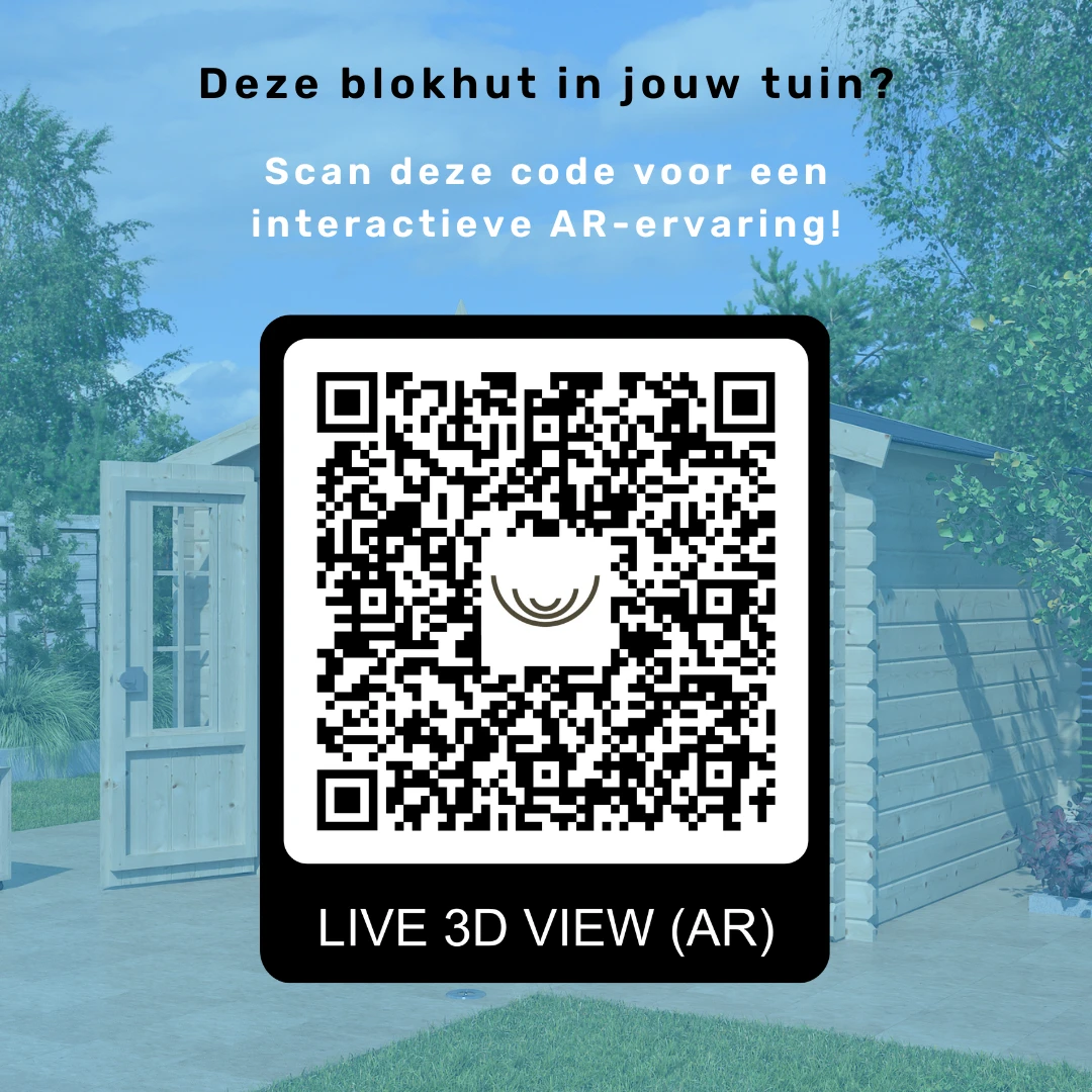 Woodlands Blokhut Gloucester L 385 x 295 cm - Afbeelding 8